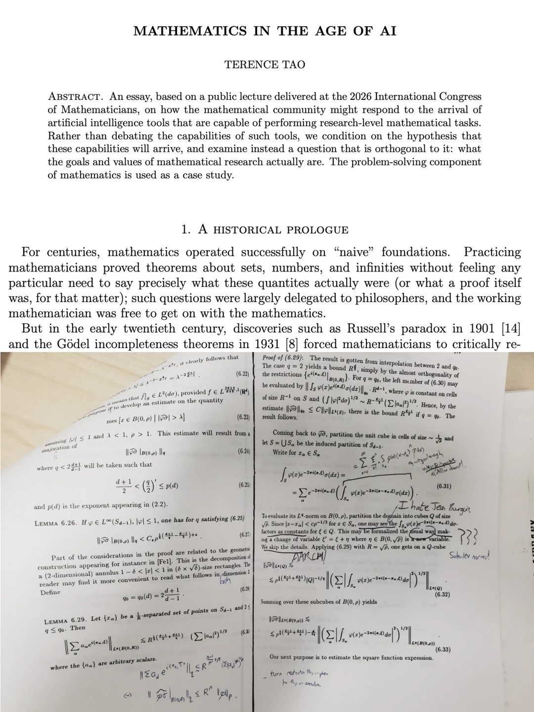 陶哲轩：重估 AI 时代数学