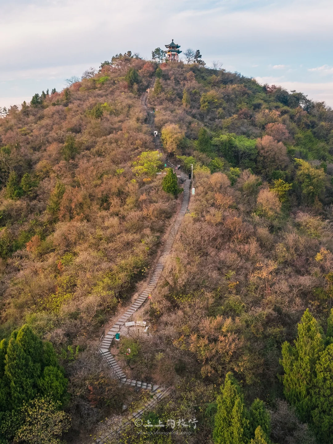 武汉人少治愈的徒步地｜古寺一日游爬山登高