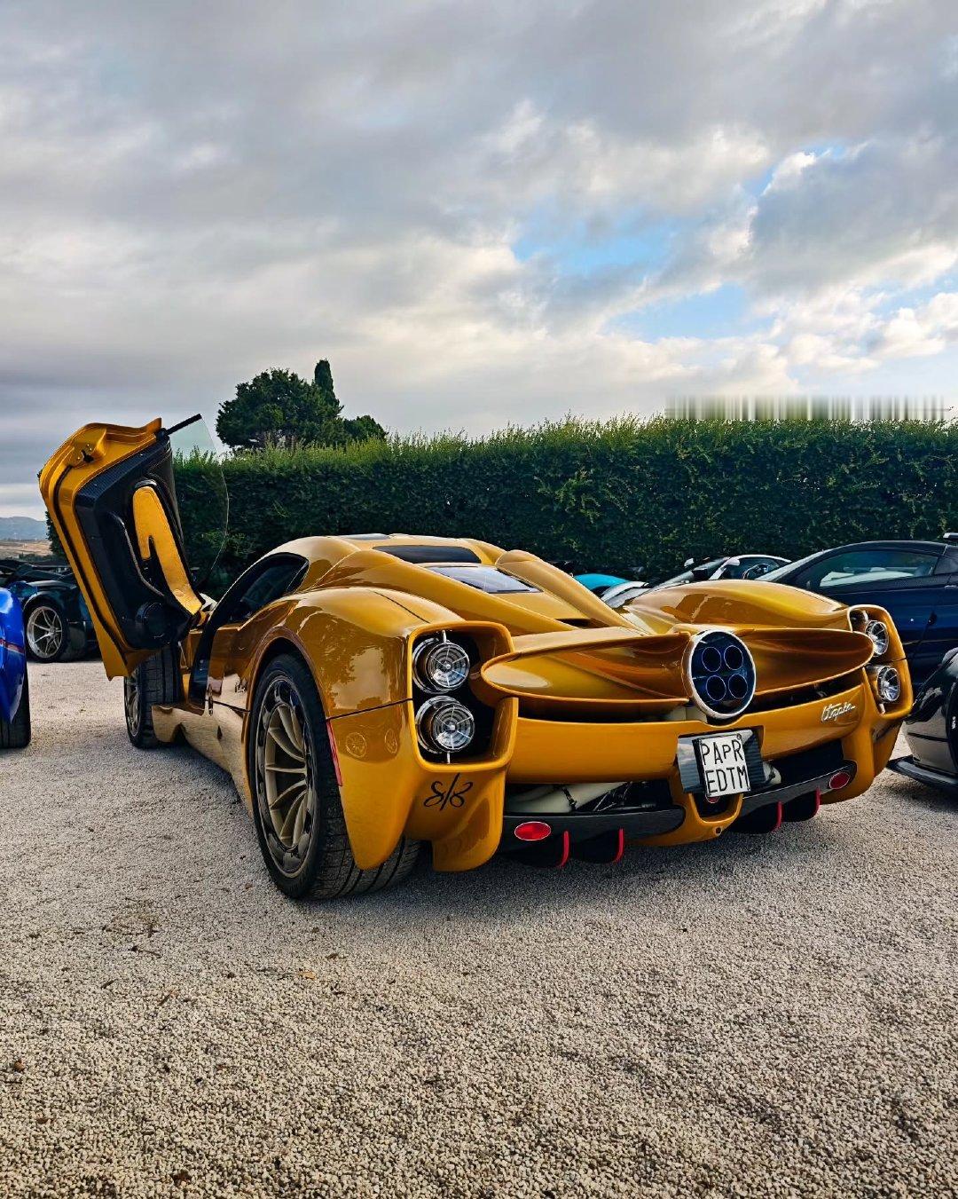 Pagani Utopia Madonna 
油漆参入真黄金和月球岩石[干饭人][干饭人][干饭人] ​