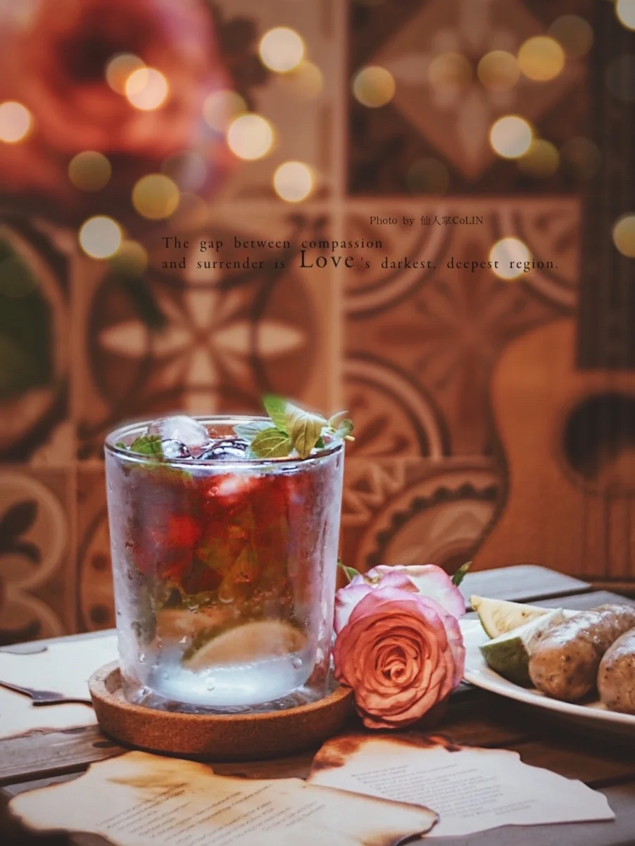 微醺鸡尾酒🫧属于夏日的红酒莫吉托🍃