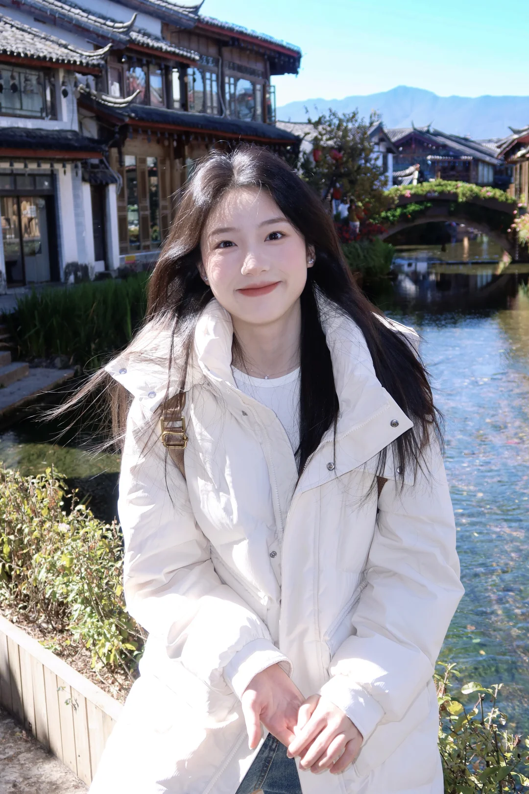 入冬的第一件长羽绒服 暖暖的很安心呀