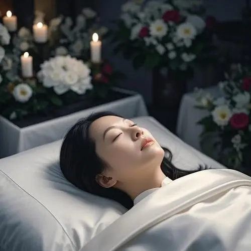 神似张碧晨！美女入殓师 15 年送万余人上路