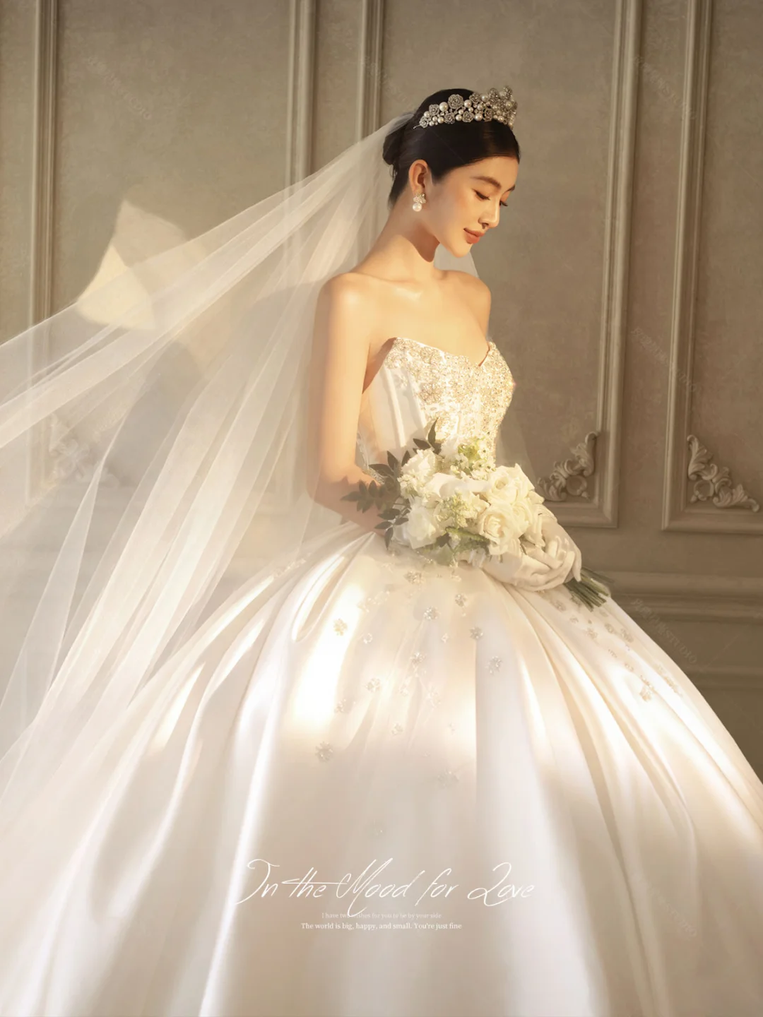 美到犯规✨高级大气的主纱婚纱照后悔没早拍