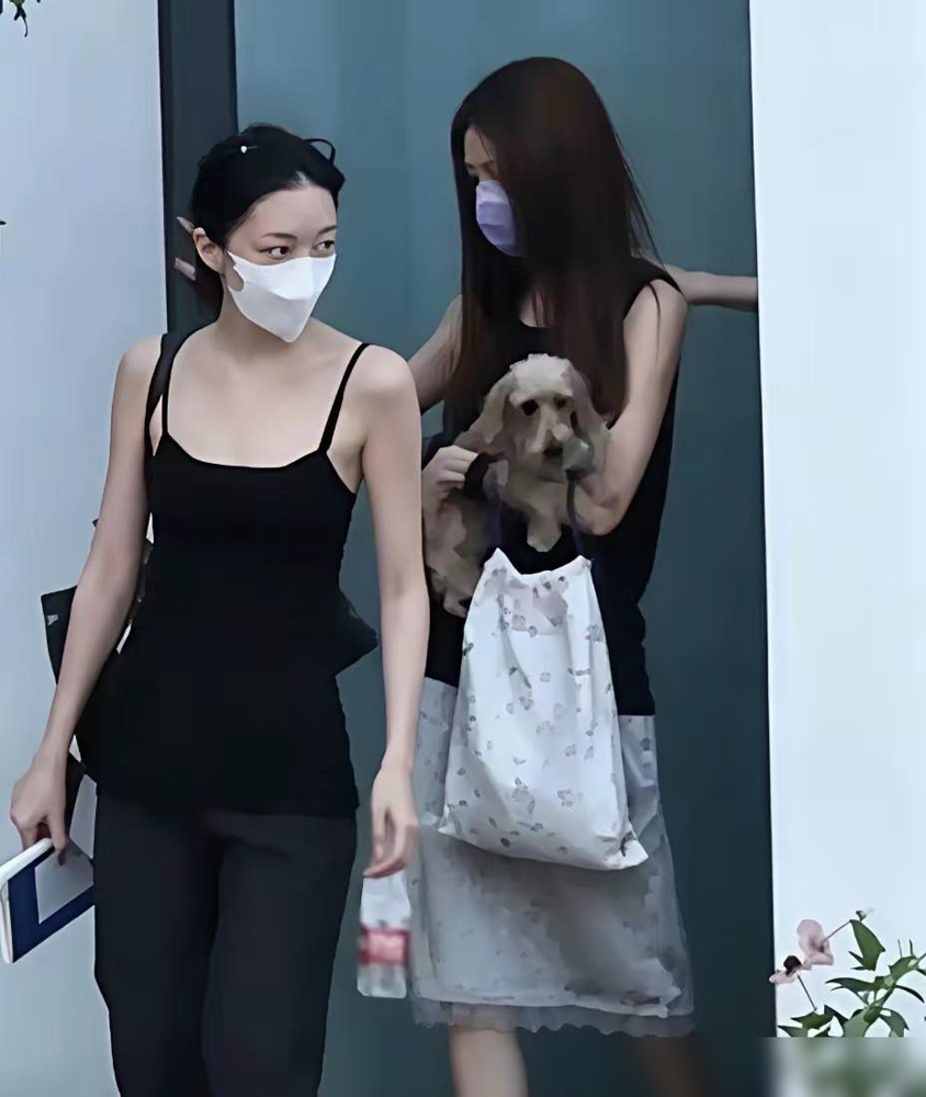 镜头猛地扫向VIP席，王菲吓得猛扎进旁边男人肩里，20岁的李嫣嗖地蹲下死死捂住脸。你绝对想不到这几位看场演出能凑出个祖传社恐。
8月29日阿那亚音乐节，窦靖童在台上狂嗨，台下亲友团直接抢走风头。宋妍霏牵着李嫣的手进场，你细看现在的李嫣，一米七五的个头扎个高马尾，唇部毫无手术痕迹，素颜往那一坐，那股