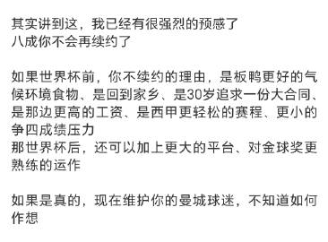 几天前写给罗德里的，希望打我脸，不然城迷又成小丑了