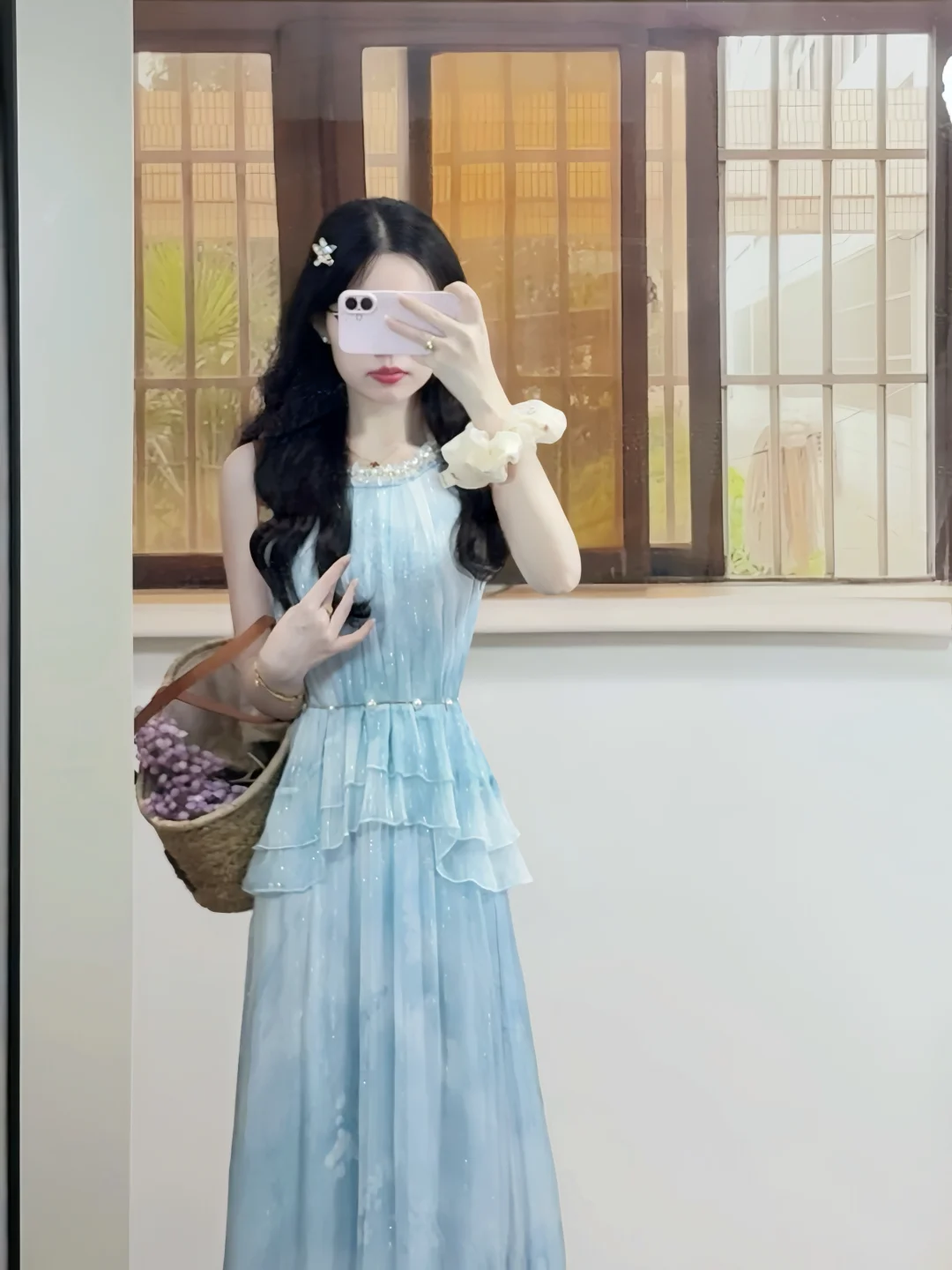 姐妹们哪个颜色好看？！🥹蓝色的还是绿色？