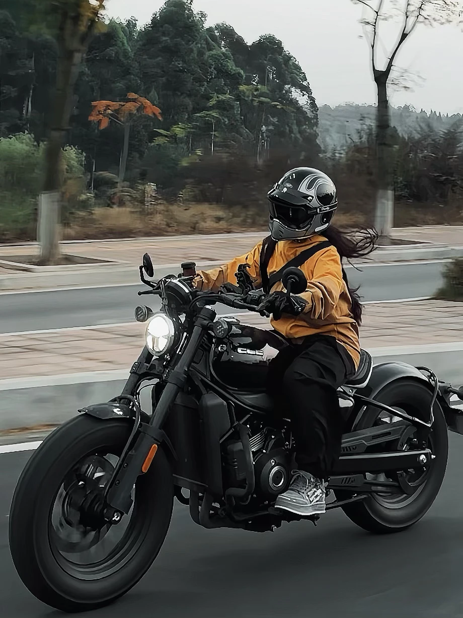 98年👧🏻全款2W➕拿下巡航🏍️真的别太帅！！