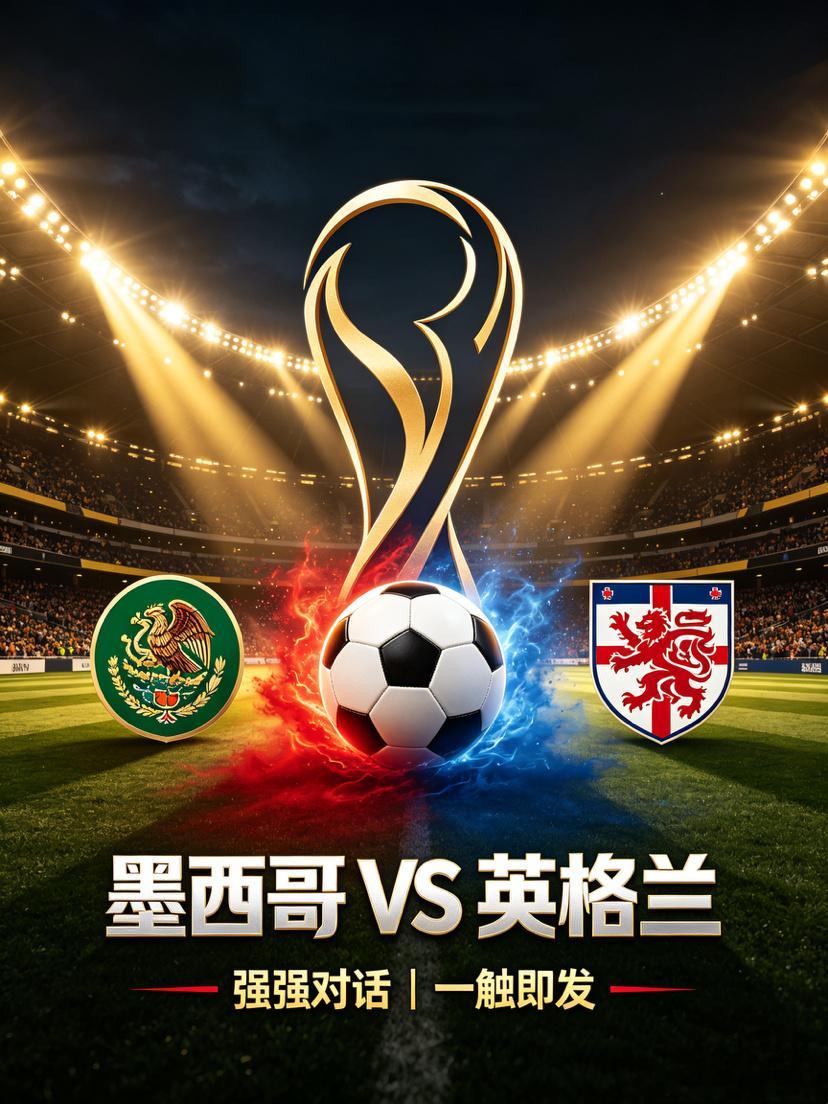 墨西哥VS英格兰：高原雄鹰能否掀翻三狮？⏰比赛时间：08:00墨西哥作...