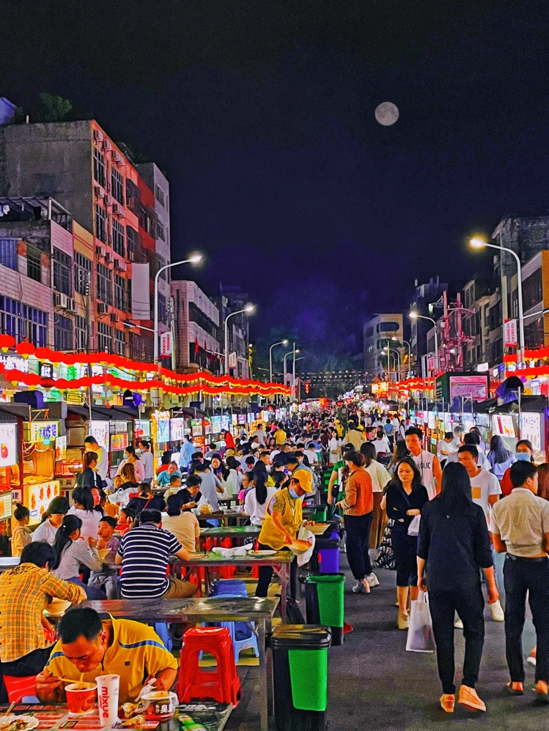 海南儋州旅行｜吃货必逛•那恁路夜市
