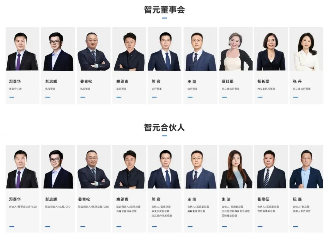 智元曝光合伙人团队 9位里有5位是华为背景