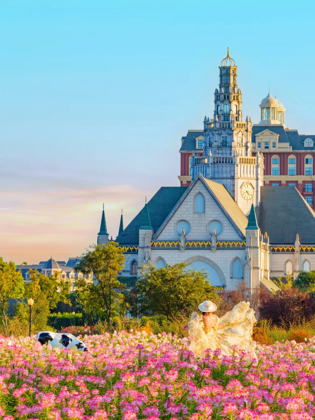 以为荷兰的花海够美了，直到我去了盐城