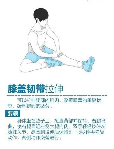 实用的身体各部位拉筋方法～ ​ ​​​​