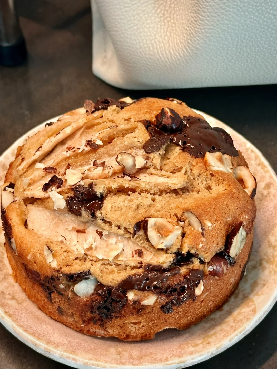 巧克力榛果洋梨蛋糕🍰浓郁香甜费列罗本罗🍫