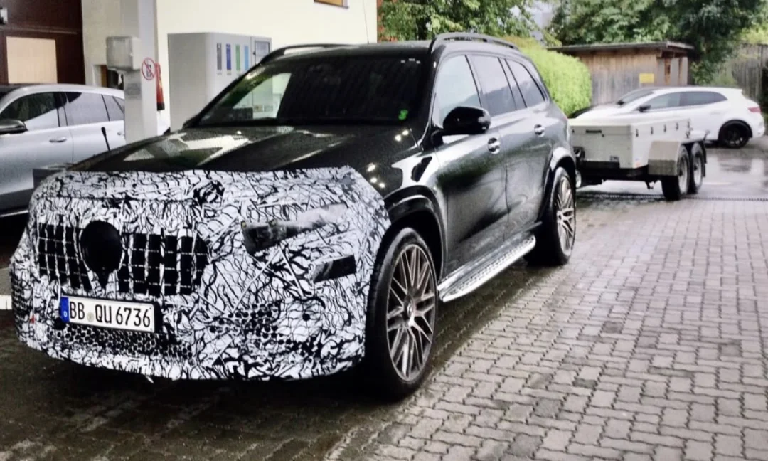 新款Mercedes Amg GLS 63谍照 大V8