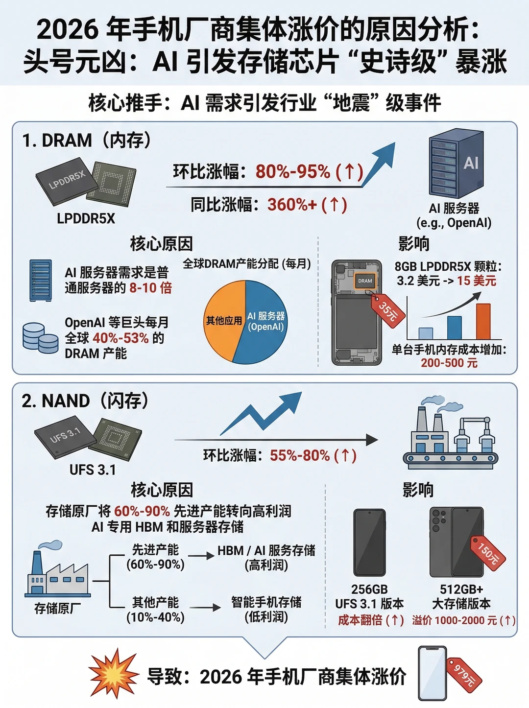 2026手机集体涨价😭 割韭菜？真相解析