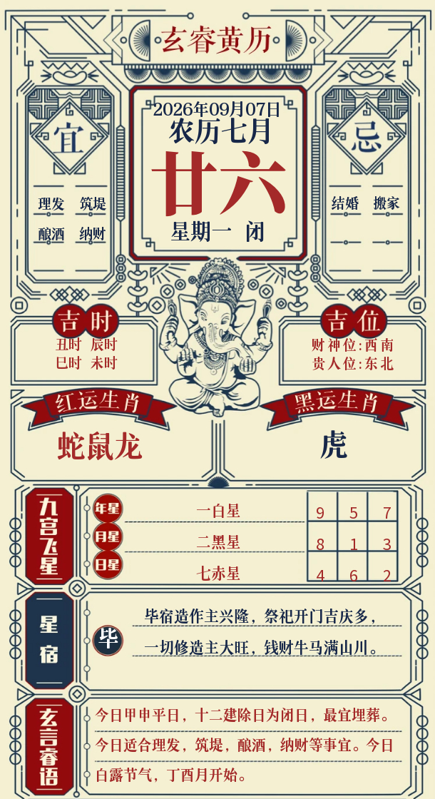 【明日黄历】 ​​​