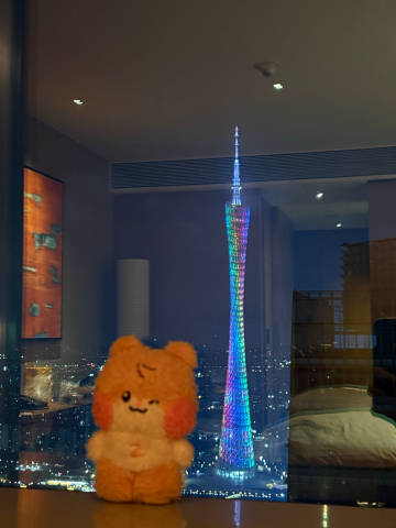 binini看广州塔