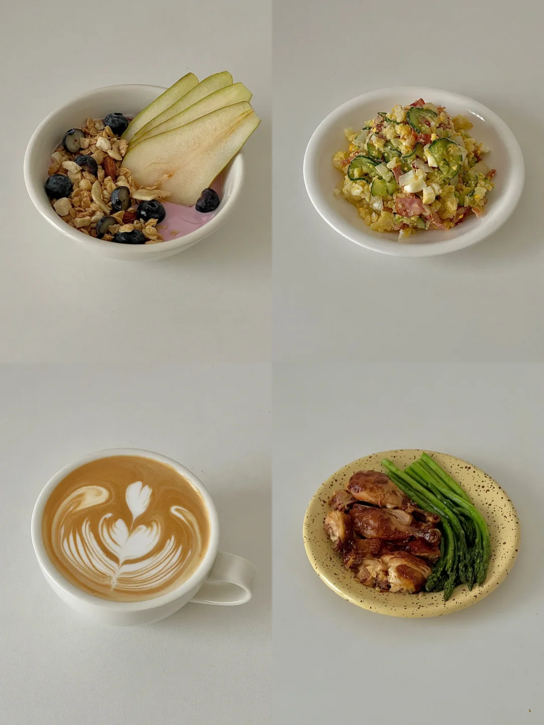 生活化减脂一天吃什么🥣