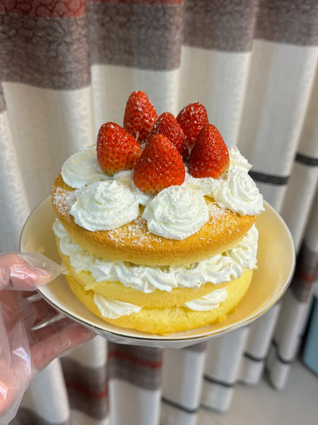 想看你们的第一个蛋糕🍰