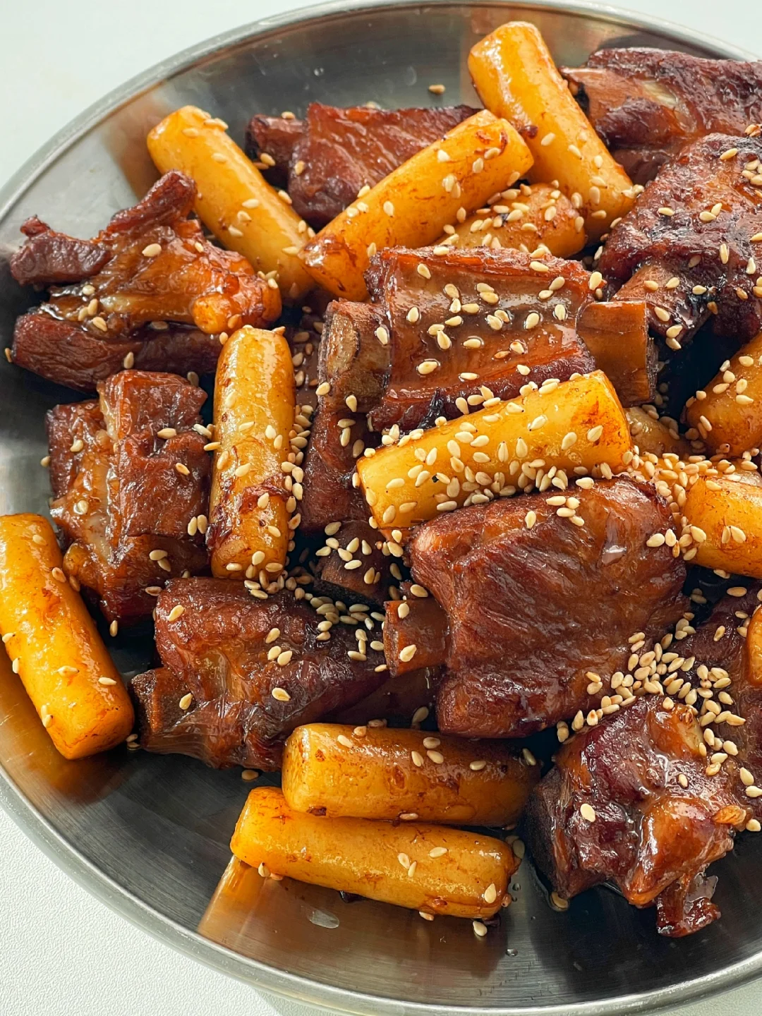 红烧排骨年糕谁发明的❗️也太好吃了吧