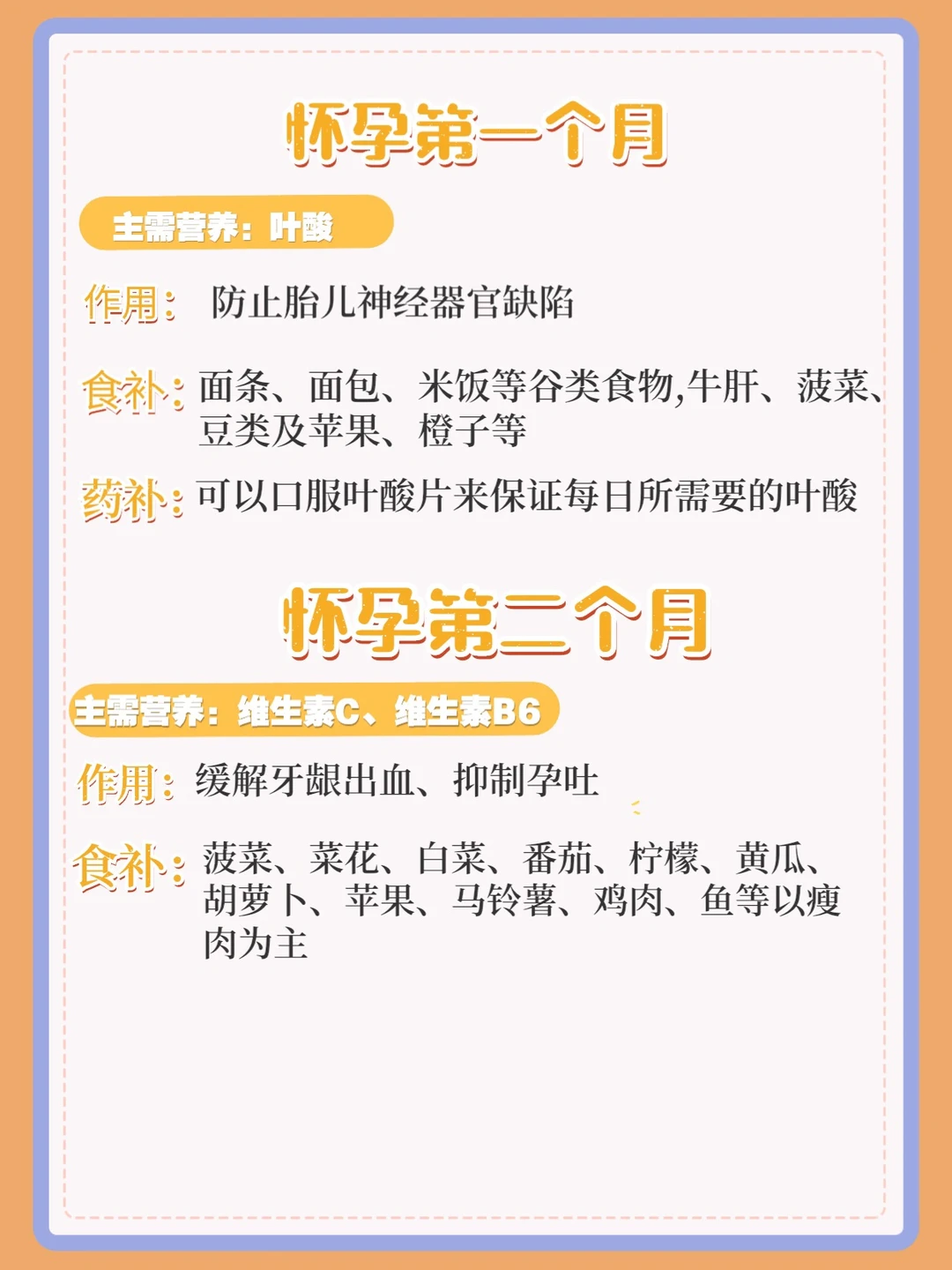 来了❗️来了❗️孕期饮食营养干货分享来了