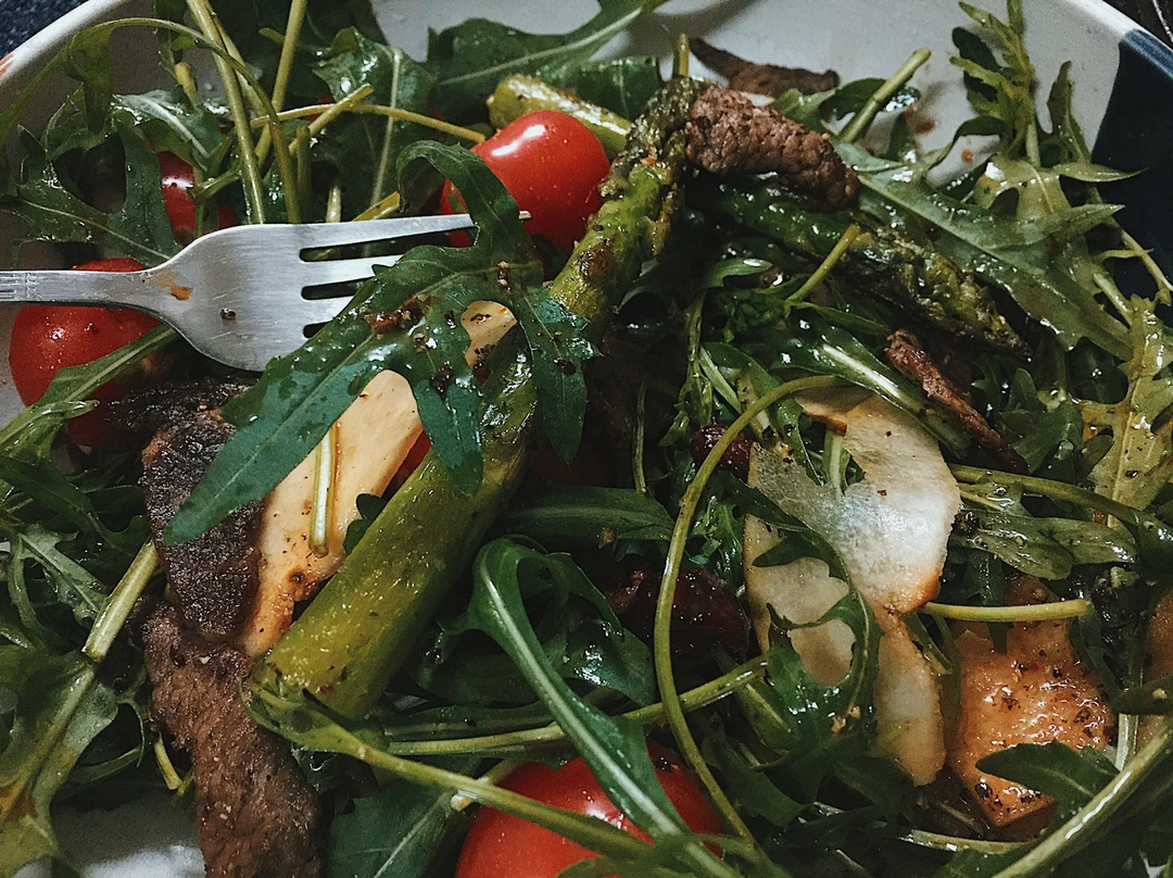 低脂健康晚餐｜冷热沙拉混碗🥗🍴