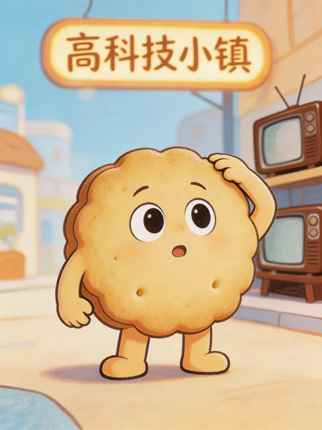 ✨睡前故事《小饼干巴巴》-81-高科技小镇🏘️