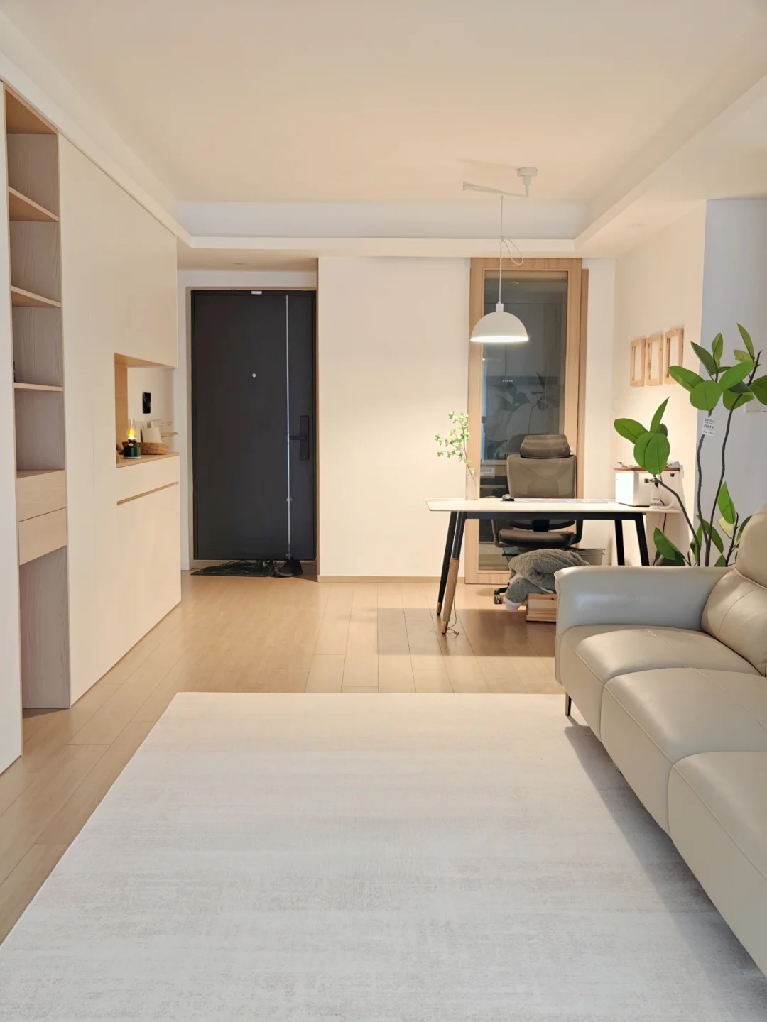 开间3.3米，做满墙电视柜后悔了么？