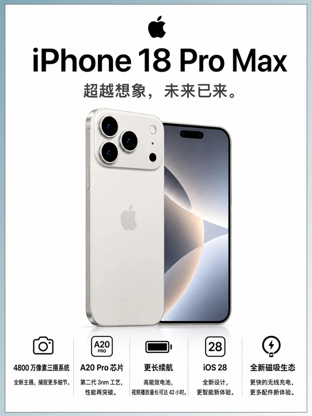 iPhone18 Pro全剧透，9月9日见！加速投产中