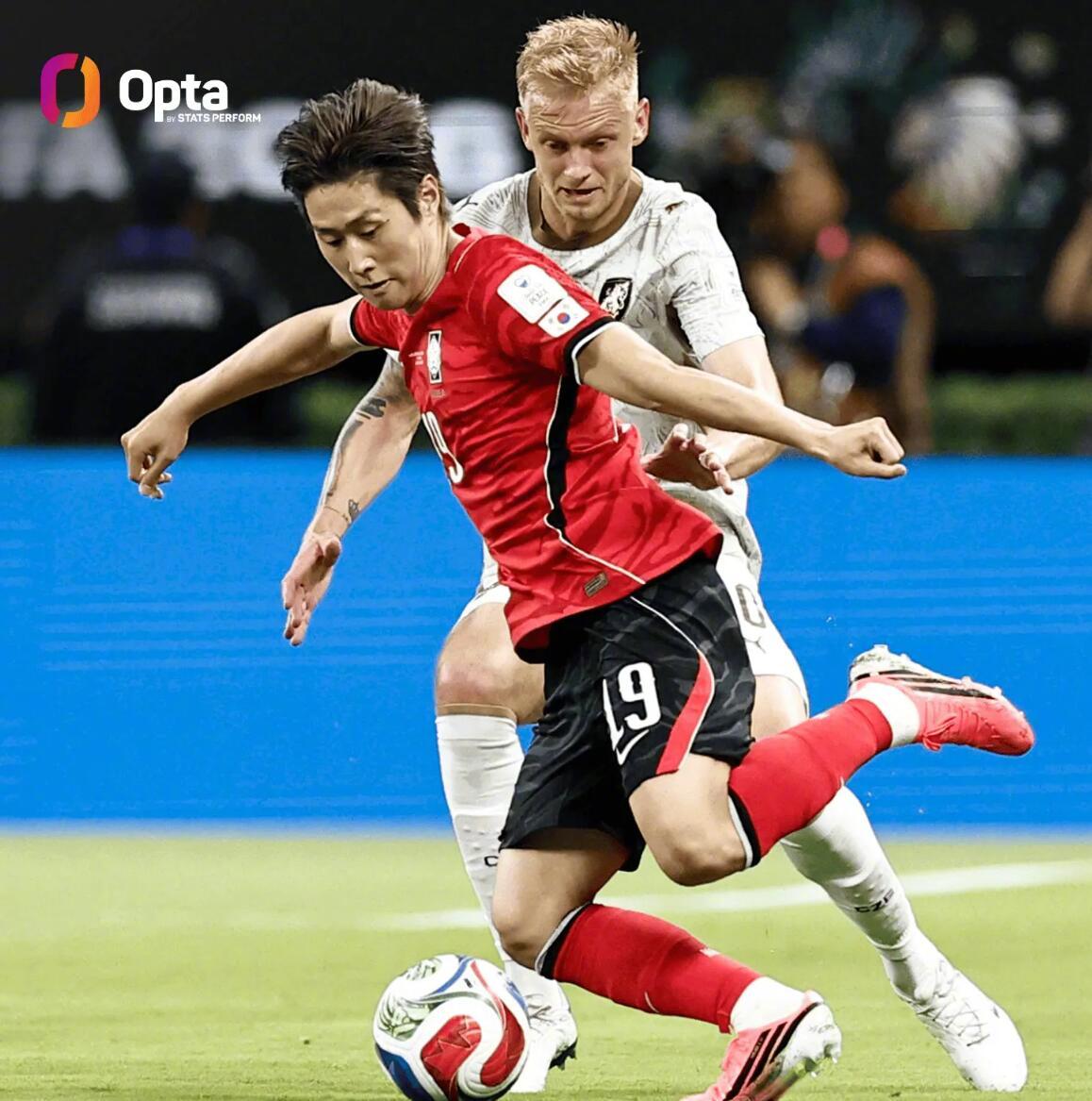 李刚仁本场比赛共完成5次过人，并造成对手4次犯规。  据统计，2022...