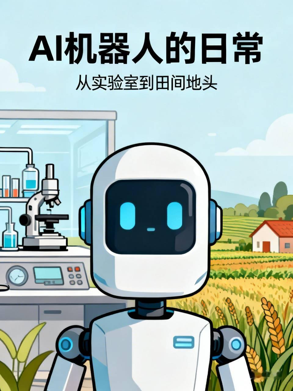 从实验室里的参数优化到田间地头跟着植保机器人巡航喷药，AI机器