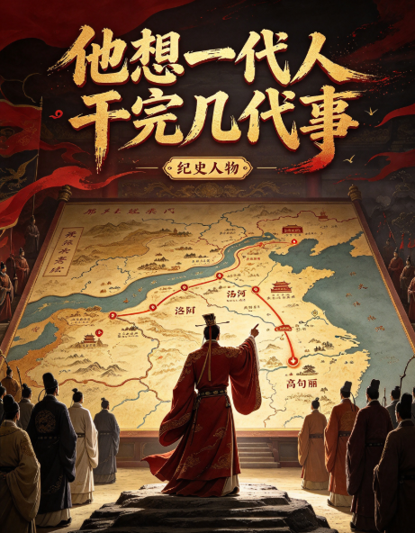 说起隋炀帝杨广，所有人的第一印象：荒淫、残暴、奢靡、亡国暴君。
千年以来，他一直被钉在历史耻辱柱上，被骂得一无是处。
可真正读懂历史的人都知道：杨广，是中国历史上被抹黑最惨的皇帝。
很多人不知道，隋朝灭亡，根本不是因为他昏庸无能，而是因为他太有本事、太想建功立业！
杨坚留给杨广的，是一个国库充盈、天