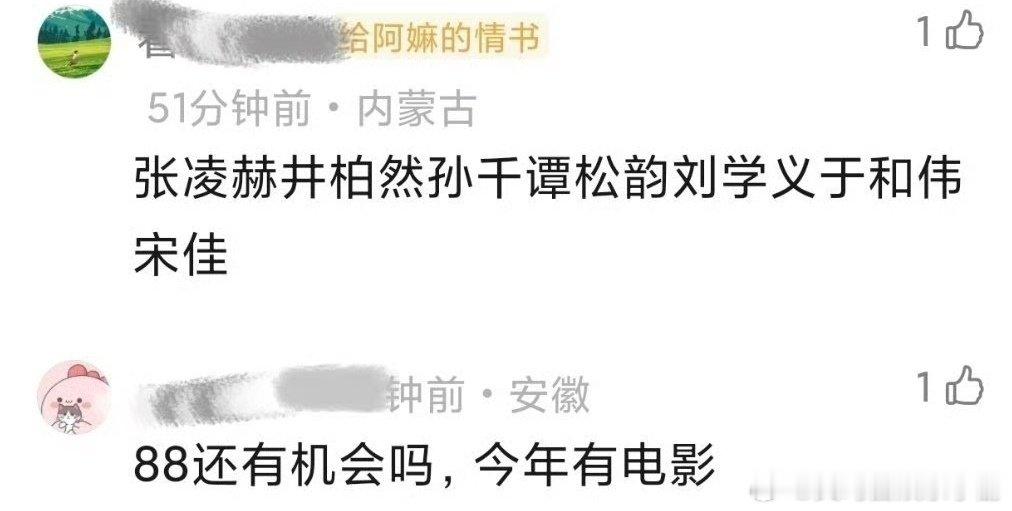 网友开始猜测今年微博king&queen，不少提名张凌赫 沈腾 白鹿 迪丽热巴 田曦薇等人，你怎么看？ ​
