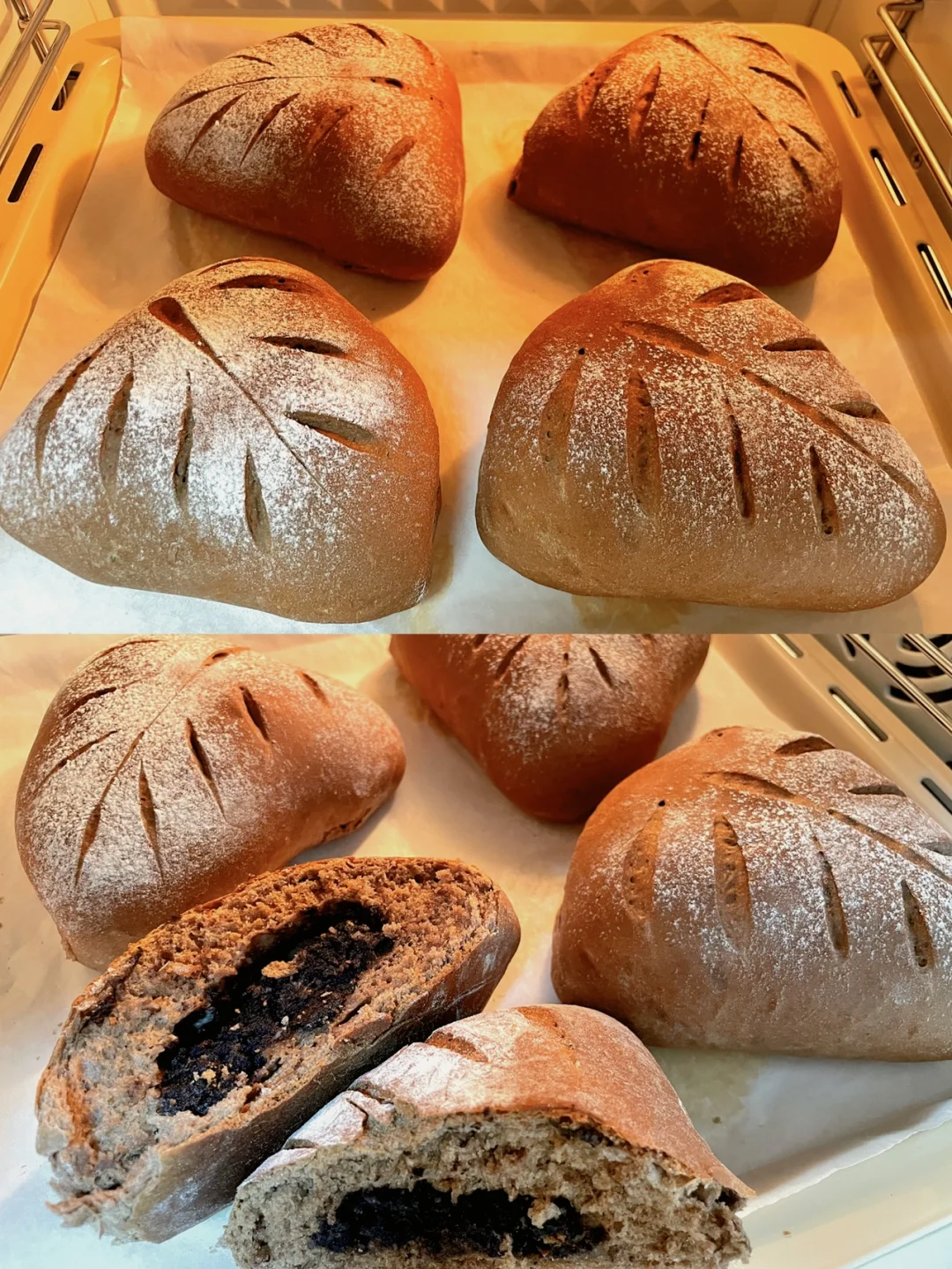 🍫可可奥利奥乳酪软欧包🍪｜详细教程🔎