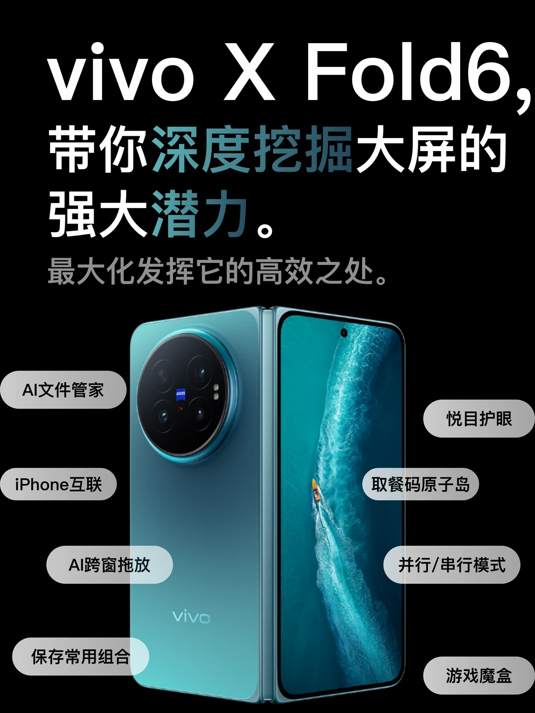 vivo X Fold6用户必看：不会用=白买❗️
