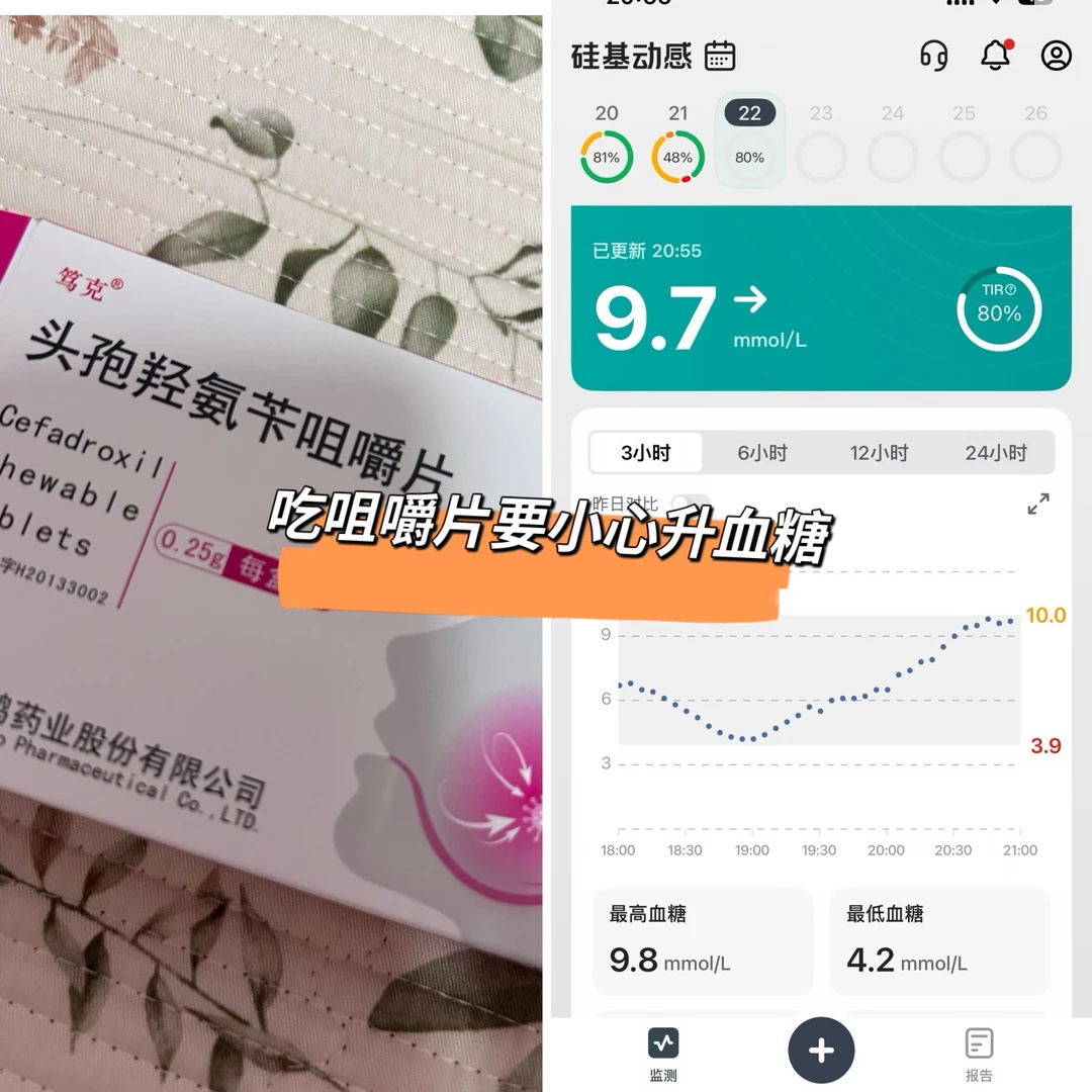 吃咀嚼片要小心升血糖