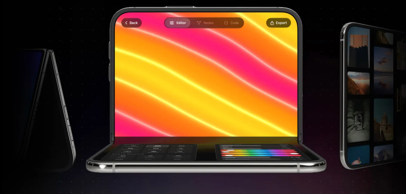 据外媒 9to5Mac 报道，随着苹果上周发布 Xcode 27.1 Beta 1 并加入 iPhone Duo 应用开发支持，如今一款 AI 编程平台 Bitrig 也宣布支持构建和测试 iPhone Duo 应用。
据介绍，Bitrig 最初是一款面向“氛围编程”（vibe coding）的应用，用户可以通过文字或语音提示生成原生 SwiftUI 应用，并直接在 iPh ​