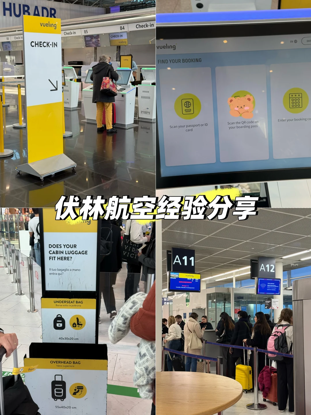 伏林航空避坑指南｜意法往返实测顺利下车✨