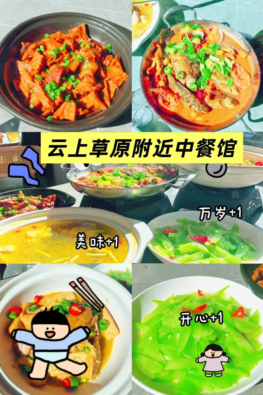 云上草原周边！本地人私藏的土菜馆香晕了