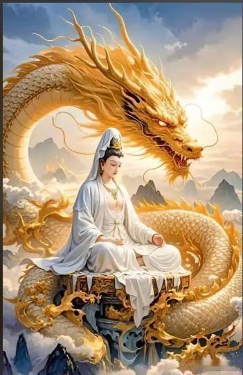 10月22日北派实时，过几天，九月十九，就是大悲观世音菩萨圣诞，普天同庆。北派山中，即将举办，观音圣诞祈福水陆大法会，祈愿国泰民安。这几天，很多铁粉跟随北派，开始叠大锭金元宝，连续烧供，供养观世音菩萨，广积阴德，明王皆随喜赞叹。《拜骑龙观音》--北派明王山色空濛桃花新杨柳春风拜观音沧海桑田瞬间过九天御龙下锡风！