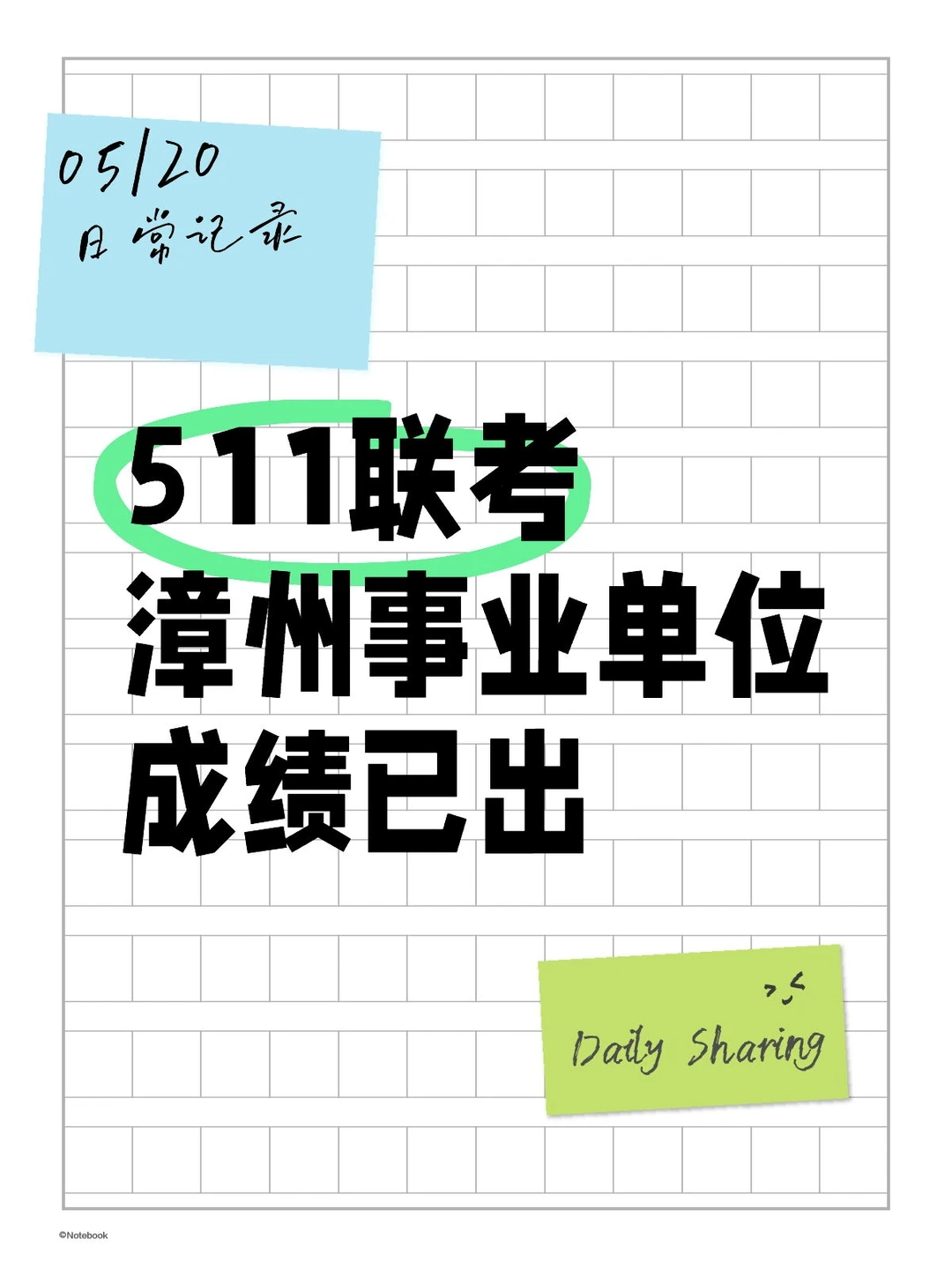511漳州事业单位成绩已出！