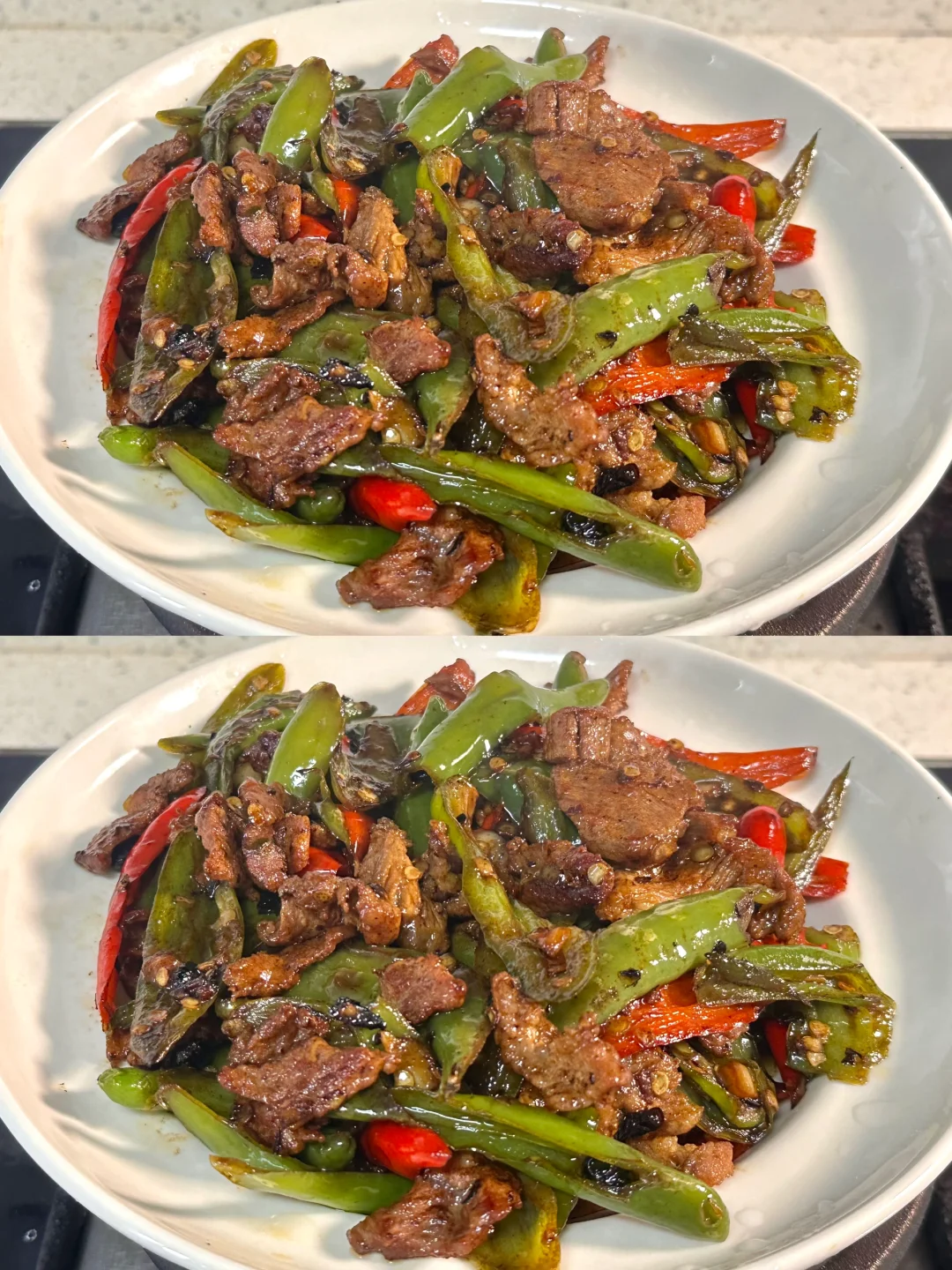 饭张力直接拉满了 辣椒炒肉狠狠拿捏住了🤏