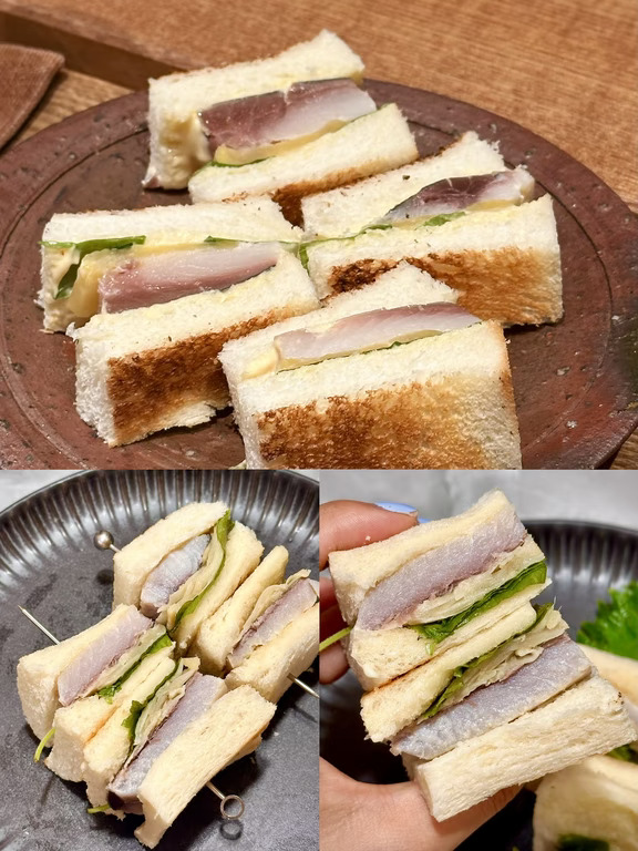 复刻纽约居酒屋鲭鱼三明治🥪招牌名不虚传👍