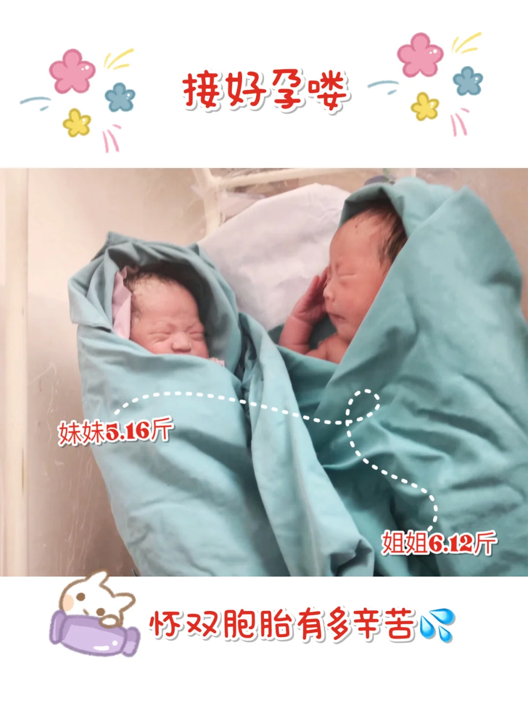 怀双胞胎的妈妈有多辛苦