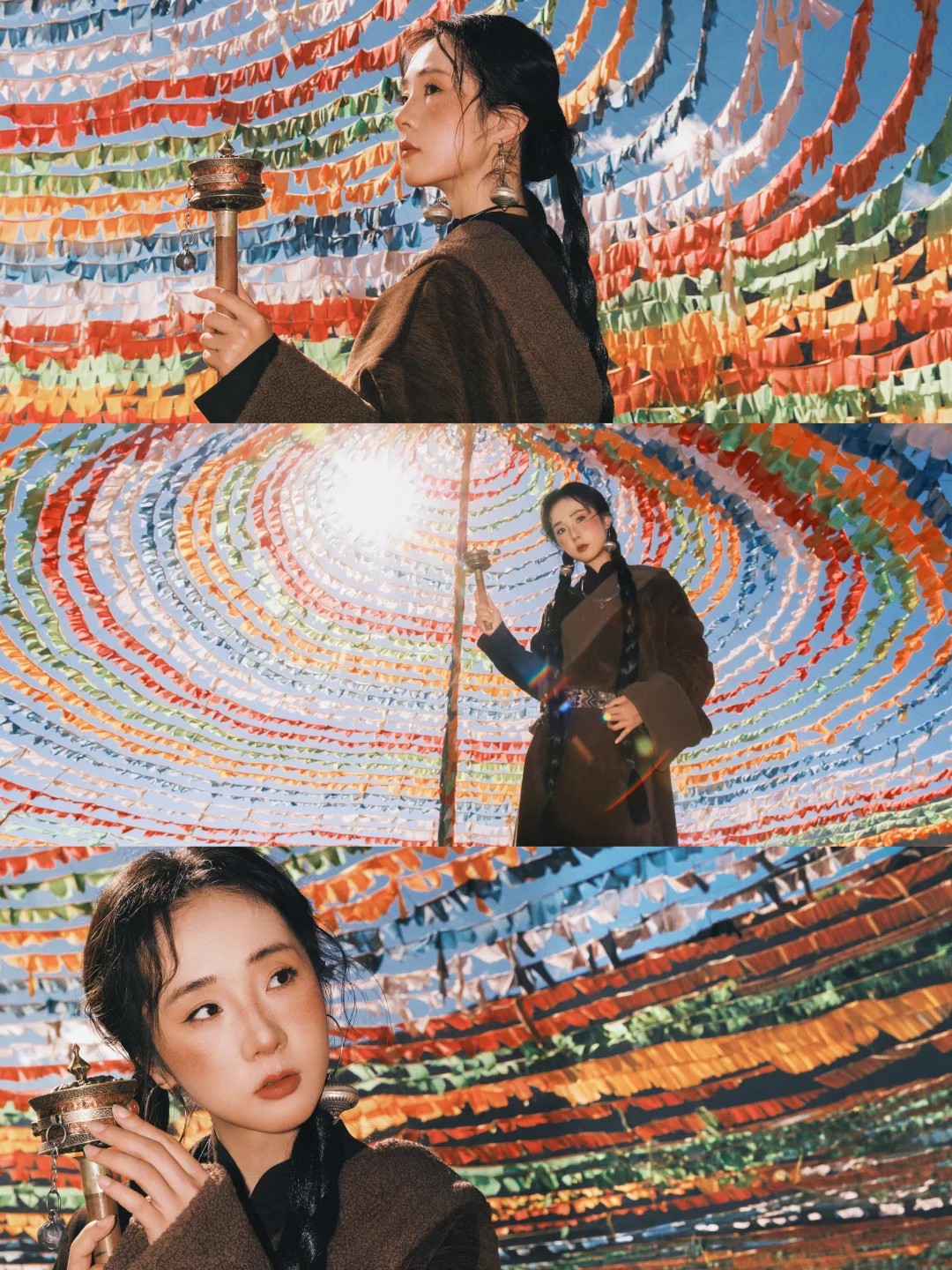 所愿皆所得✨分享4个万能经幡拍照技巧