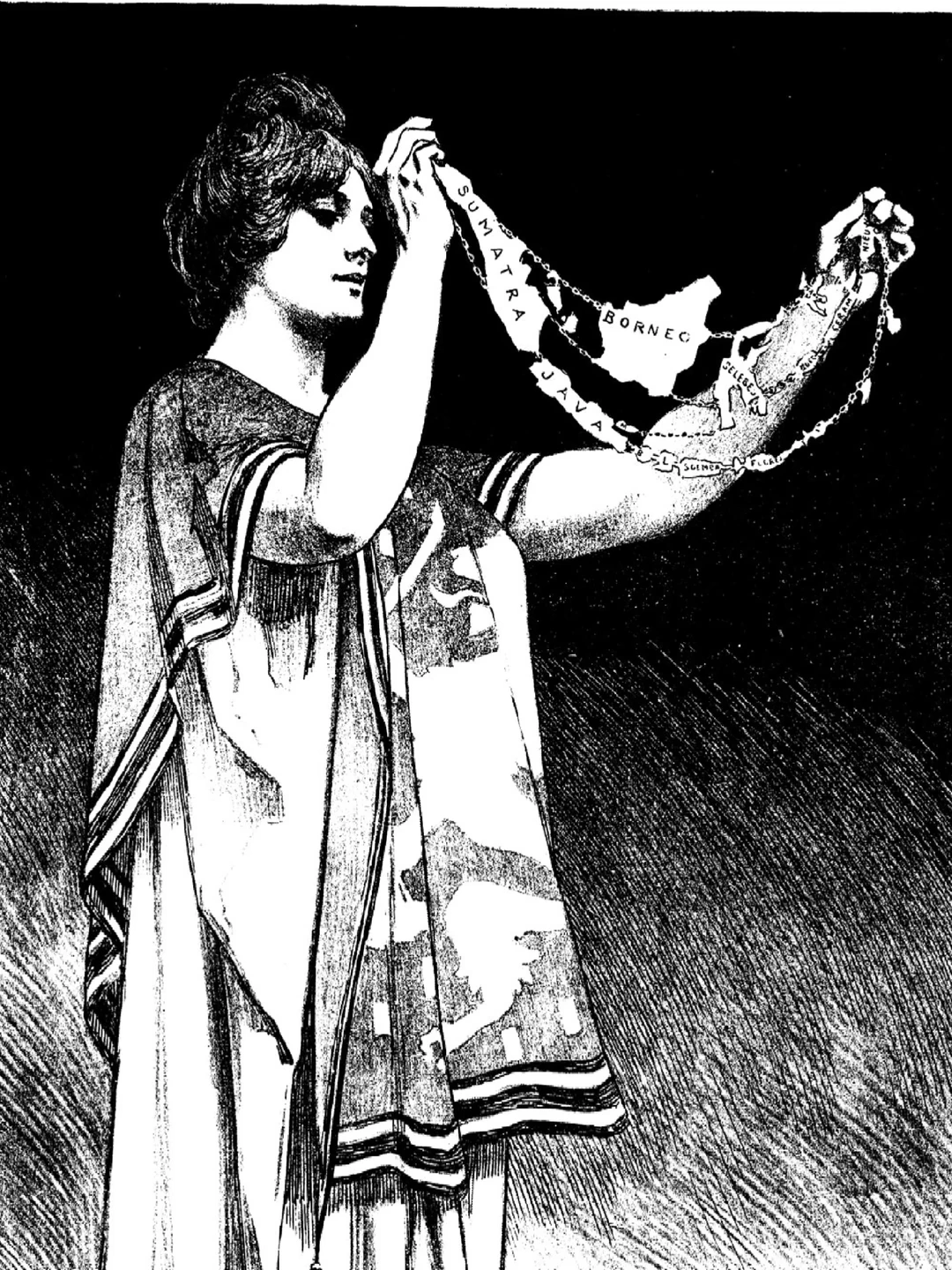 《荷兰的珍贵珠宝》殖民主义画作隐藏了什么