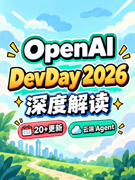 OpenAI DevDay 2026 深度解读来啦！