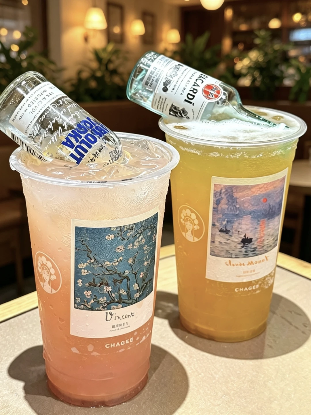 姬姐新品特调最伟大的喝法出现了！！！