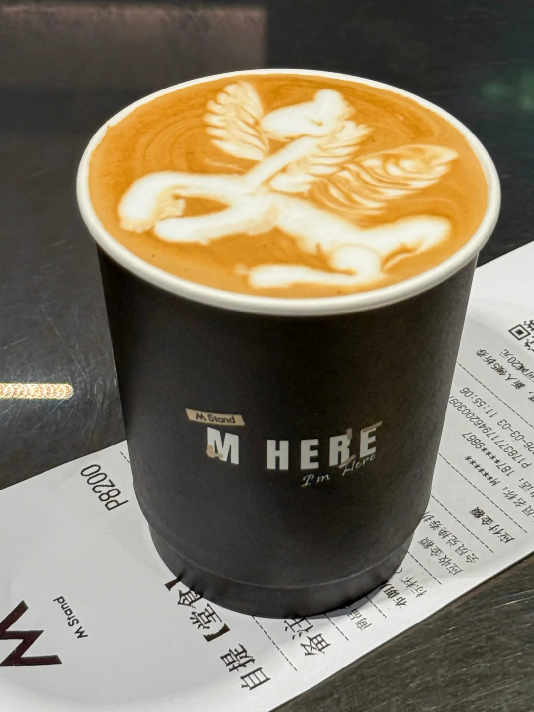 M Stand请把布朗尼拼配咖啡豆焊在菜单上！！