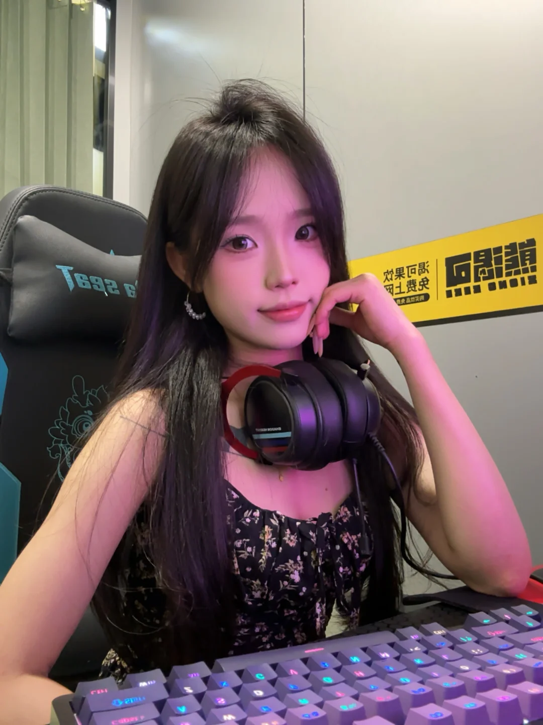 #黑长直